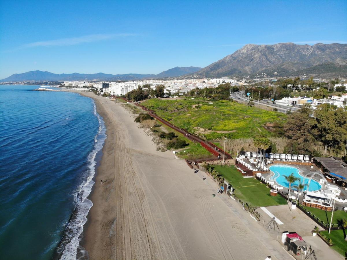 Studio-Near The Beach, Bbq And Seawater Pool Marbella Dış mekan fotoğraf